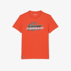 Vetements De Sport | LACOSTE T-Shirt Homme Lacoste Sport Regular Fit En Coton Biologique