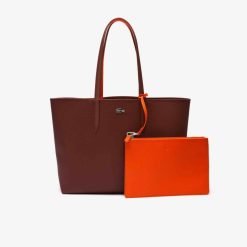 Sacs A Main & Cabas | LACOSTE Sac Cabas Anna Reversible Bicolore