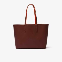 Sacs A Main & Cabas | LACOSTE Sac Cabas Anna Reversible Bicolore