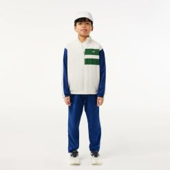 Vetements Fille | LACOSTE Veste De Survetement Sportsuit Zippee Color-Block