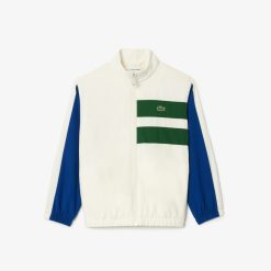 Vetements Fille | LACOSTE Veste De Survetement Sportsuit Zippee Color-Block