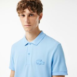 Polos | LACOSTE Polo Regular Fit Avec Badge Crocodile Matelasse