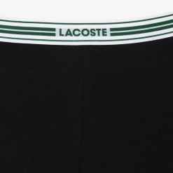 Sous-Vetements Et Vetements D'Interieur | LACOSTE Cycliste D'Interieur A Ceinture Siglee En Coton