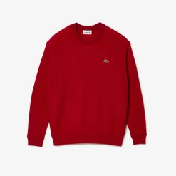 Pullovers | LACOSTE Pull Homme Lacoste Relaxed Fit Col Rond En Laine