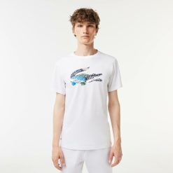 Vetements De Sport | LACOSTE T-Shirt Sport En Jersey De Coton