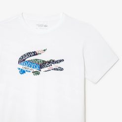 Vetements De Sport | LACOSTE T-Shirt Sport En Jersey De Coton