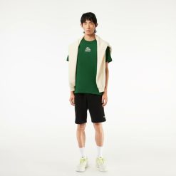 T-Shirts | LACOSTE T-Shirt Regular Fit Avec Marquage En Jersey De Coton