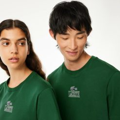 T-Shirts | LACOSTE T-Shirt Regular Fit Avec Marquage En Jersey De Coton