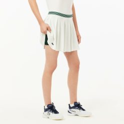 Vetements De Sport | LACOSTE Jupe Sport Avec Shorty Integre En Pique