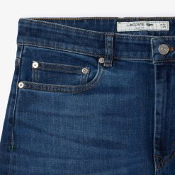 Pantalons & Shorts | LACOSTE Jean Slim Fit En Denim De Coton Stretch