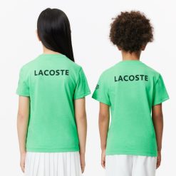 Vetements Fille | LACOSTE T-Shirt Tennis Edition Mutua Madrid Open