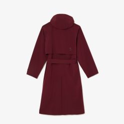 Manteaux & Vestes | LACOSTE Trench Oversize Femme Lacoste En Double Face Extensible