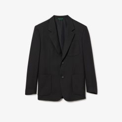 Manteaux & Vestes | LACOSTE Blazer Relaxed Fit En Twill Premium