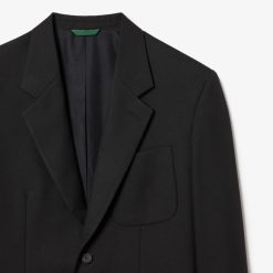 Manteaux & Vestes | LACOSTE Blazer Relaxed Fit En Twill Premium