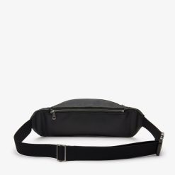 Sacs Banane | LACOSTE Sac Banane Chantaco En Cuir Rigide Uni