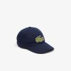 Chapeaux & Casquettes | LACOSTE Casquette Unie Ajustable Lacoste En Twill De Coton Biologique