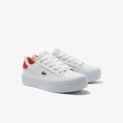 Sneakers | LACOSTE Sneakers Ziane Platform Femme En Cuir