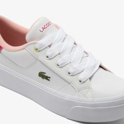 Sneakers | LACOSTE Sneakers Ziane Platform Femme En Cuir