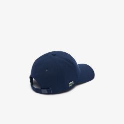 Chapeaux & Casquettes | LACOSTE Casquette De Baseball En Pique De Coton Brode 3D