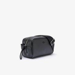 Sacs A Bandouliere | LACOSTE Sac Bandouliere Noend En Cuir