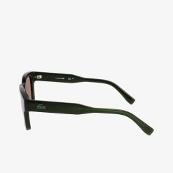 Lunettes De Soleil | LACOSTE Lunettes De Soleil L.12.12 Trim Ovales