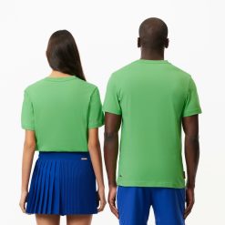 Vetements De Sport | LACOSTE T-Shirt Tennis Ultra-Dry Sport Edition Roland Garros