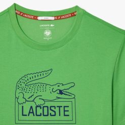 Vetements De Sport | LACOSTE T-Shirt Tennis Ultra-Dry Sport Edition Roland Garros