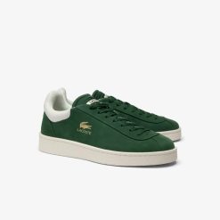 Sneakers | LACOSTE Sneakers Baseshot Premium Homme En Cuir