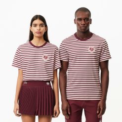 Vetements De Sport | LACOSTE T-Shirt Ultra-Dry Sport Edition Roland Garros