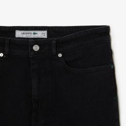 Pantalons & Shorts | LACOSTE Jean Slim Fit En Denim De Coton Stretch