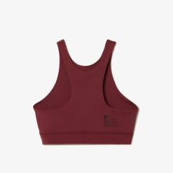 Brassieres & Leggings | LACOSTE Brassiere Femme Lacoste Quick-Dry En Polyamide Recycle Stretch