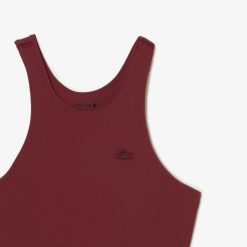 Brassieres & Leggings | LACOSTE Brassiere Femme Lacoste Quick-Dry En Polyamide Recycle Stretch