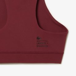 Brassieres & Leggings | LACOSTE Brassiere Femme Lacoste Quick-Dry En Polyamide Recycle Stretch