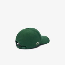 Chapeaux & Casquettes | LACOSTE Casquette De Baseball En Pique De Coton Brode 3D