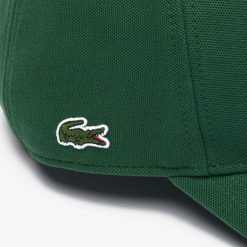 Chapeaux & Casquettes | LACOSTE Casquette De Baseball En Pique De Coton Brode 3D