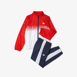 Vetements Garcon | LACOSTE Ensemble De Survetement Garcon Lacoste Tennis X Daniil Medvedev