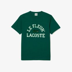 T-Shirts | LACOSTE T-Shirt Lacoste X Le Fleur En Jersey