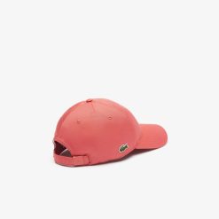 Chapeaux & Casquettes | LACOSTE Casquette Unie Lacoste En Twill De Coton Biologique