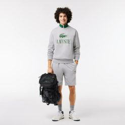 Survetements | LACOSTE Short Jogger Imprime Signature Lacoste