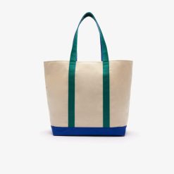 Sacs A Main & Cabas | LACOSTE Sac Cabas Summer Pack En Toile Poche Ordinateur