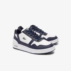 Chaussures | LACOSTE Sneakers T-Clip Enfant En Synthetique