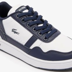 Chaussures | LACOSTE Sneakers T-Clip Enfant En Synthetique