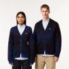 Pullovers | LACOSTE Cardigan Motif Monogramme En Alpaga Et Laine