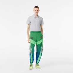 Pantalons & Shorts | LACOSTE Pantalon De Survetement Homme Lacoste Degrade Et Imprime Damier