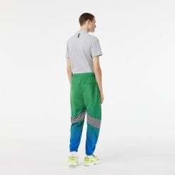 Pantalons & Shorts | LACOSTE Pantalon De Survetement Homme Lacoste Degrade Et Imprime Damier