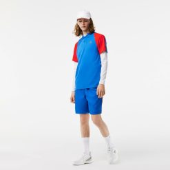 Vetements De Sport | LACOSTE Polo Homme Lacoste Tennis En Polyester Recycle