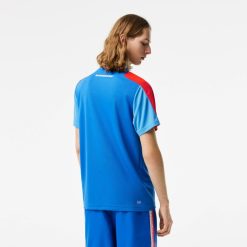 Vetements De Sport | LACOSTE Polo Homme Lacoste Tennis En Polyester Recycle