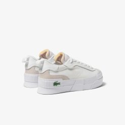 Sneakers | LACOSTE Sneakers L004 Platform Femme Lacoste En Textile Color-Block