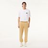 Pantalons & Shorts | LACOSTE Pantalon De Survetement Jogger Homme Lacoste En Molleton Gratte