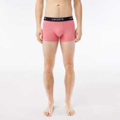 Sous-Vetements & Vetements D'Interieur | LACOSTE Lot De 3 Boxers Courts Casual Unis